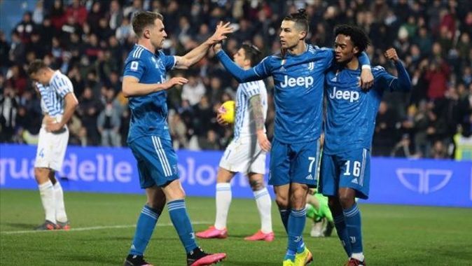 Ronaldo&#039;nun bininci maçında Juventus liderliği bırakmadı