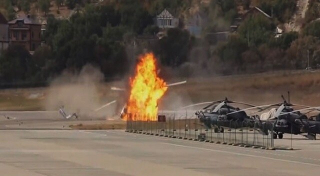 Rusya&#039;da helikopter düştü: 2 ölü