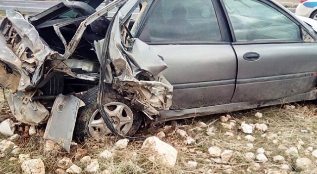 Şanlıurfa’da otomobil devrildi: 5 yaralı