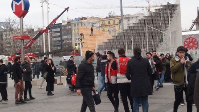 Taksim Meydanı ve İstiklal Caddesi’nde güvenlik uygulaması