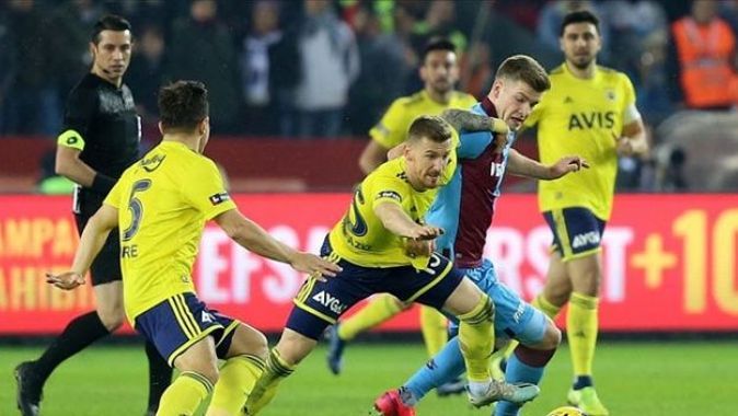 Trabzonspor-Fenerbahçe kupa maçına sarı-lacivertli taraftarlar alınmayacak