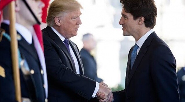 Trump, Kanada Başbakanı Trudeau ile yeni tip koronavirüs salgınını görüştü