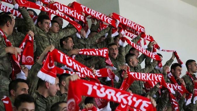 Türk Silahlı Kuvvetleri&#039;nden Milli Takıma destek