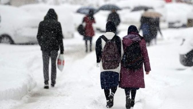 Yozgat&#039;ta eğitime kar engeli