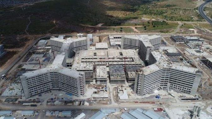 Gaziantep Şehir Hastanesi&#039;nde sona yaklaşılıyor