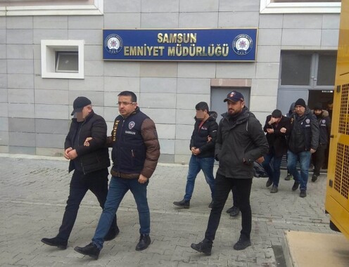 Samsun&#039;da yasa dışı bahis operasyonu: 5 gözaltı