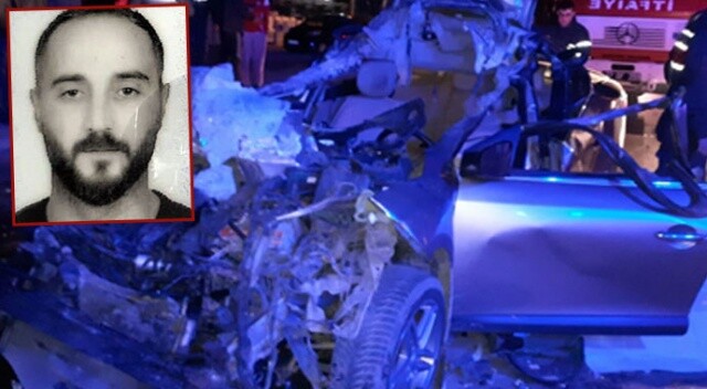 Tır&#039;a arkadan çarpan aracın sürücüsü hayatını kaybetti