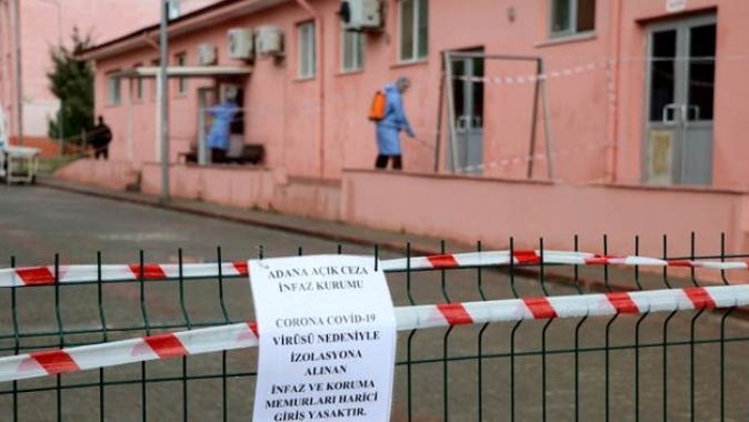 Adana’daki cezaevlerinde koronavirüs tespit edilmedi