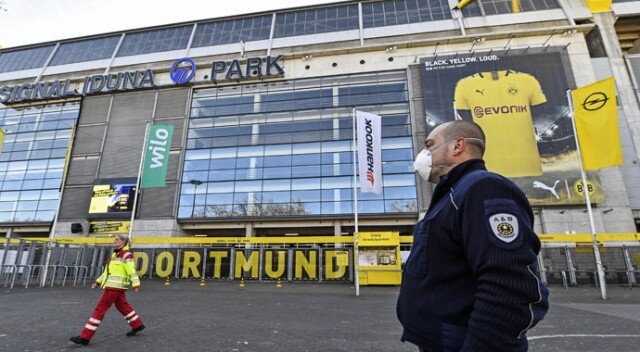 Dortmund&#039;un stadyumu tedavi merkezine çevrildi
