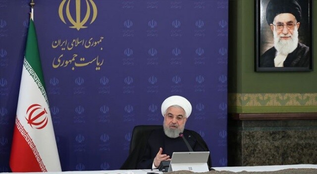 İran Cumhurbaşkanı Ruhani: Yüksek risk bulunmayan işletmeler faaliyetlerine başlayabilecek