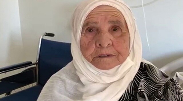İstanbul&#039;da koronavirüsü yenen 93 yaşındaki Alye nine alkışlarla taburcu oldu