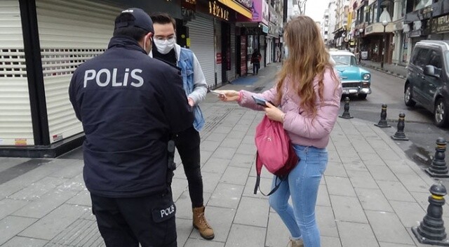 İstanbul polisinden 20 yaş altı ve 65 yaş üstündekilere uygulama