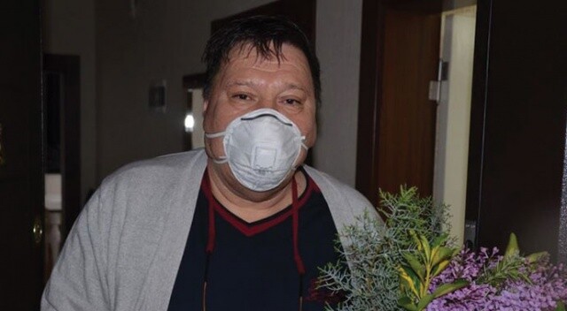 Kahramanmaraş&#039;ta koronavirüsü yenen 55 yaşındaki KOAH hastası taburcu edildi