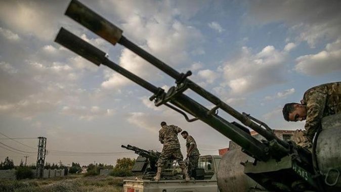Libya hükümeti askeri birlikleri Hafter milislerine ait savaş helikopterini düşürdü