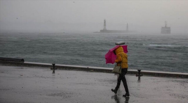 Meteoroloji uyardı: Marmara bölgesinde kuvvetli fırtına bekleniyor