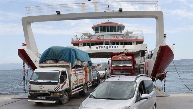 Yalova&#039;da Ro-Ro taşımacılığında yolcu ve araçlar yasaklandı