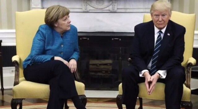 Batı dünyasında siyaset yine hareketli! Trump&#039;tan Merkel&#039;e &quot;İkinci Dünya Savaşı&quot; telefonu