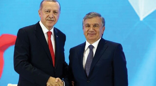Cumhurbaşkanı Erdoğan, Özbekistan Cumhurbaşkanı Mirziyoyev’le telefonda görüştü