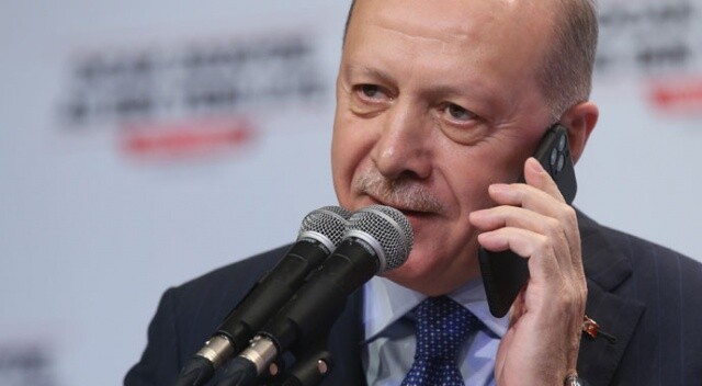Erdoğan, yüzüğüyle Milli Dayanışma Kampanyası&#039;na destek veren vatandaşla görüştü
