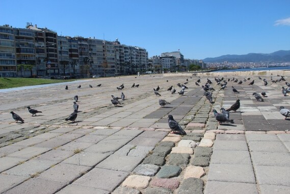 İzmir, kısıtlamanın ilk gününde boş kaldı