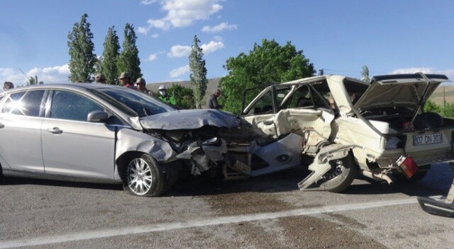 Kahramanmaraş&#039;ta trafik kazası: 8 yaralı