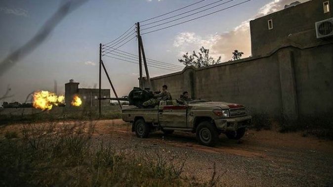 Libya Ordusu Hafter milislerinin bir HSS ve bir SİHA&#039;sını imha etti