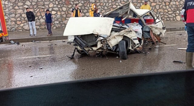 Sinop’ta trafik kazası: 1 ölü