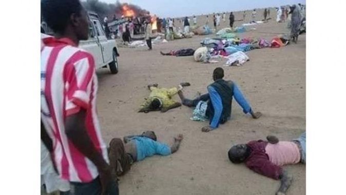 Sudan&#039;da feci kaza: 43 ölü, 31 yaralı