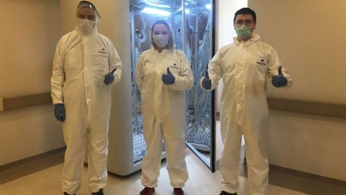 Türk bilim insanları geliştirdi: Koronavirüsü 30 saniyede öldüren kabin