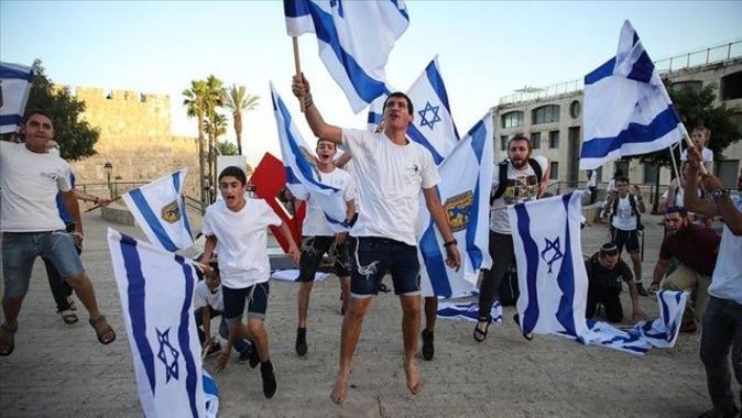 Yahudiler Doğu Kudüs&#039;te işgalin 53. yılını kutladı