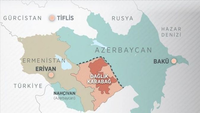 Azerbaycan ve Ermenistan dışişleri bakanları, &#039;Dağlık Karabağ&#039; sorununu görüştü