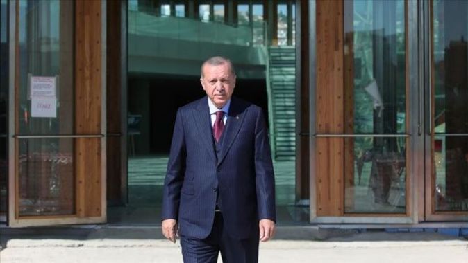 Cumhurbaşkanı Erdoğan yeni CSO binasını inceledi