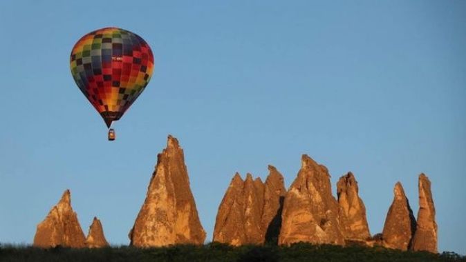 Kapadokya’da sıcak hava balon turları 1 Ekim’e kadar ertelendi