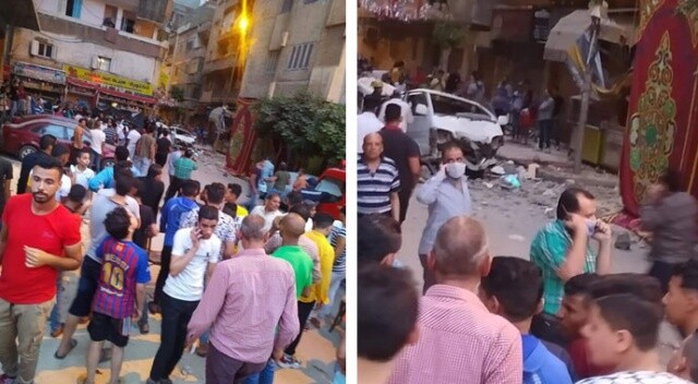 Mısır&#039;da balkon çöktü: 3 ölü