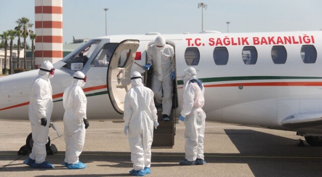Rusya&#039;daki Türk hasta, ambulans uçakla Türkiye&#039;ye getirildi