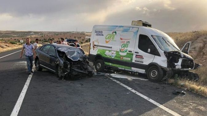 Şanlıurfa&#039;da trafik kazası: 5 yaralı