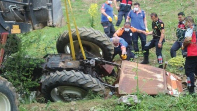 5 gün önce aldığı traktörle kaza yaparak hayatını kaybetti