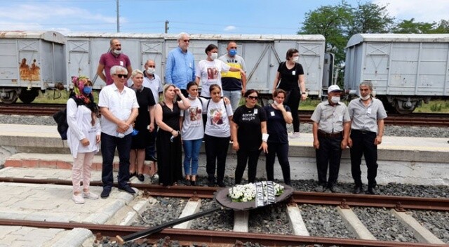 8 Temmuz tren kazasında ölenler Uzunköprü’de anıldı