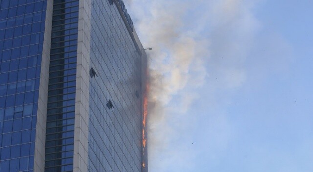 Ankara’da iş merkezindeki yangın kontrol altına alındı