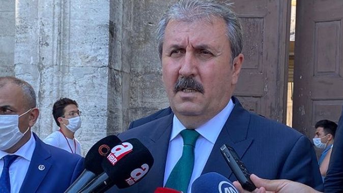 BBP Genel Başkanı Mustafa Destici:&quot;Ayasofya’nın cami olarak ibadete açılması rüyasıyla bir hayat geçirdik&quot;