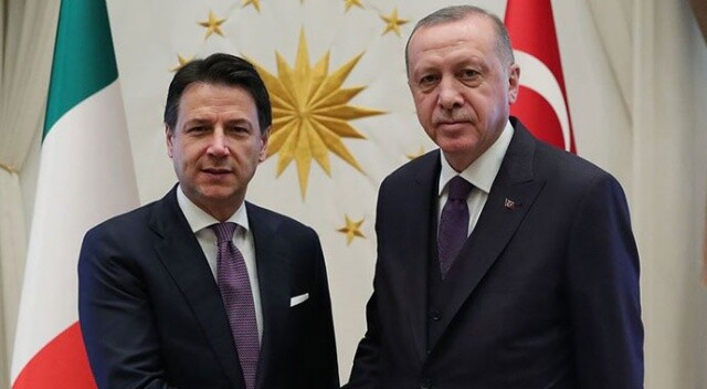 Cumhurbaşkanı Erdoğan, İtalya Başbakanı Conte ile telefonla görüştü