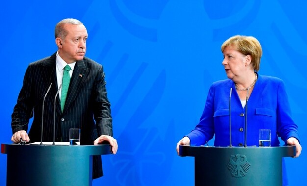 Cumhurbaşkanı Erdoğan, Merkel ile telefon görüştü