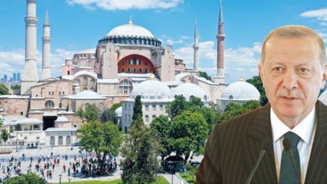 Erdoğan: Ayasofya iç meselemiz karar milletimizindir