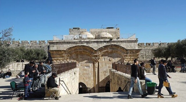 Filistin&#039;den İsrail&#039;in Rahmet Kapısı Mescidi&#039;ni kapatma kararına kınama