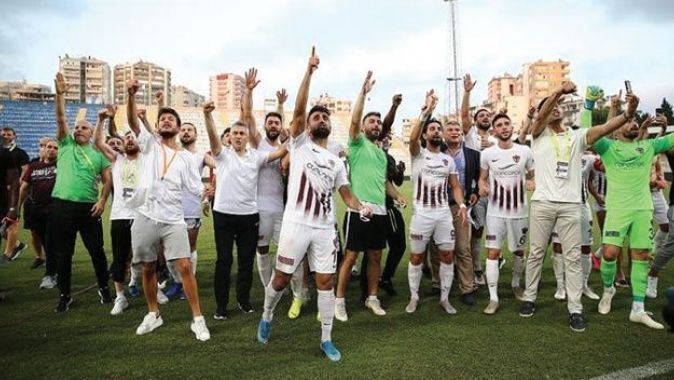 Hatayspor Süper Lig&#039;e yükselen ilk takım oldu