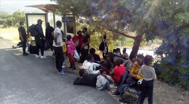 İzmir&#039;de 42 sığınmacı yakalandı