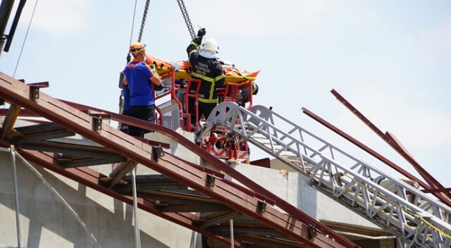 Kastamonu’da spor salonu inşaatı çöktü: 1 ölü, 1 yaralı