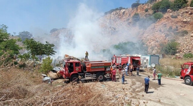 Kınalıada&#039;da yangın!