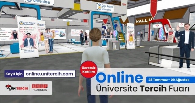 Online Tercih Fuarı&#039;nda adaylar, üniversitelerle buluşuyor