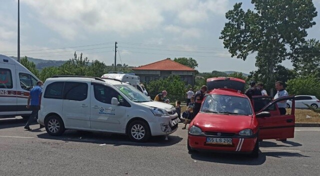 Samsun&#039;da trafik kazası: 8 yaralı